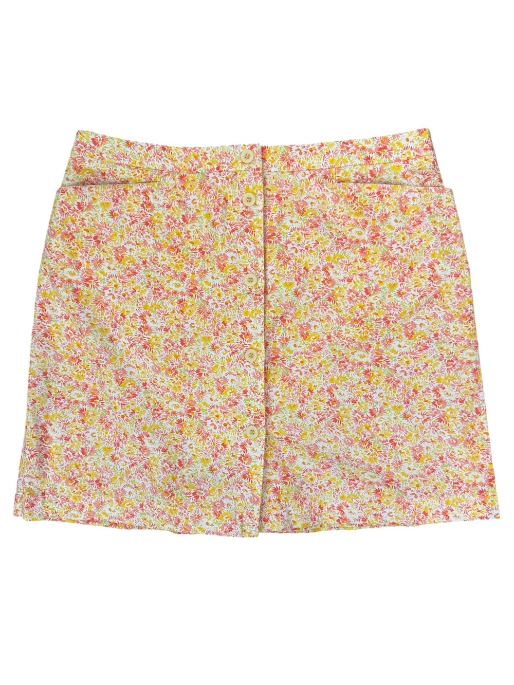 Vintage Y2K Liz Claiborne Lizsport Floral Cotton Skort 14